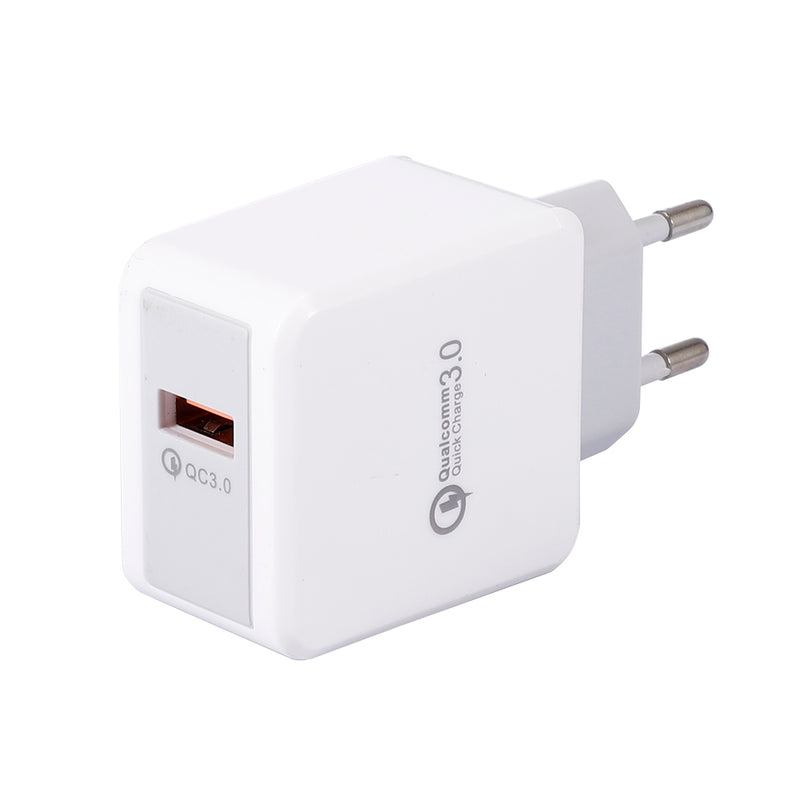 EU QC3.0 USB Charger Power Adapter for Tablet Smartphone