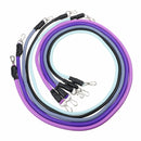 11Pcs Resistance Bands Practical Elastic Training Rope For Yoga Pilates Workout Natural Rubber Latex Fitness Resistance Bands Yoga Pull String