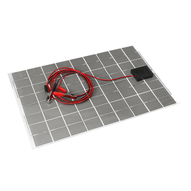 AUGIENB Flexible Solar Panel Kit Power Battery Charging Battery Charger Caravan Boat RV Camping With Wire