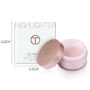 O.TWO.O Highlighter Loose Powder Brighten Skin Color Face Foundation Comestic