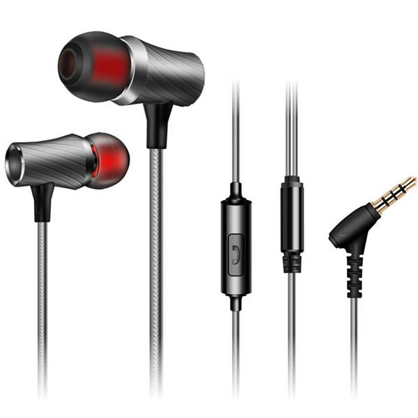 FONGE D03 3.5mm In-ear Heavy Bass Wired Control Earphone Headphone