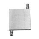 60x60x12mm Aluminum Water Cooling Block For CPU Semiconductor Cooling Radiator Heatsink