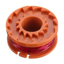 Grass Trimmer Head Spool Line String with Spool Coil Cap Cover for Worx WA0010 WG150 WG180