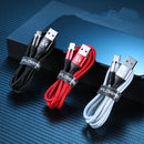 Floveme 3A Micro USB LED Indicator Magnetic Fast Charging Data Cable For Huawei Xiaomi Mi4 Redmi 7A Redmi 6Pro OUKITEL Y4800