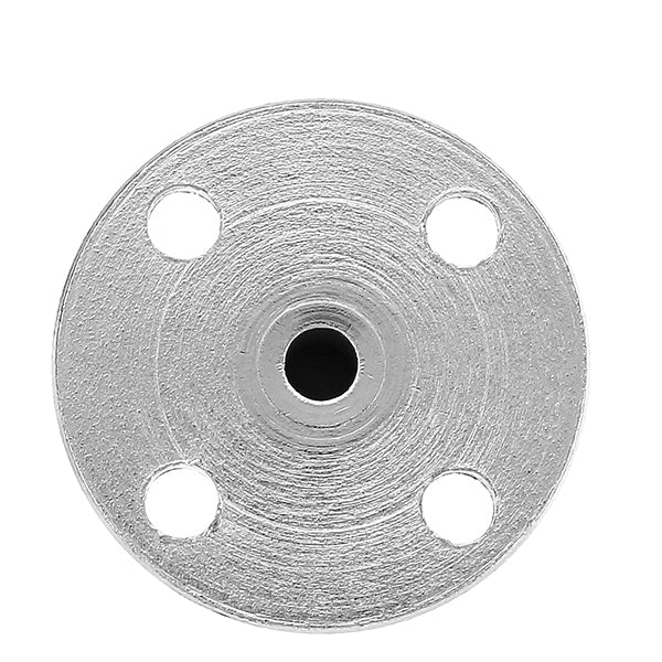 3mm Flange Coupling Steel Rigid Flange Plate Shaft Connector Optical Axis Support Fixed Seat