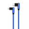 WIZ 3A 18W PD Type C to Lightning MFI Double Elbow Fast Charging Data Cable From Xiaomi System For iPhone XS 11Pro Huawei P30 Pro Mate 30 5G  iPadPro iPadAir Mini 2019