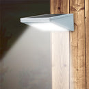 Solar Powered 35 LED Radar Motion Sensor Security Lamp Outdoor Garden Waterproof Wall Light