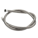 Silver Stainless Steel Braided Pipe Oil Fuel Coolant Hose AN-4 AN4 6mm 1.4 Inch 1M