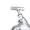 TMOK DN15 1/2'' Brass Chrome Tap Water Nozzle Single Control Faucet Bathroom Balcony Tap Thread Connection w/ Switch