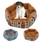 48cm Pet Dog Cat Bed Soft Cushion Winter Warm Kennel Mat Pad Blanket Gift