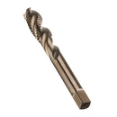 Drillpro M3-M10 HSS Co M35 Machine Sprial Flutes Taps Metric Screw Tap Right Hand Thread Plug Tap Drill