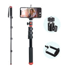 F096-52 Universal Trekking Pole Selfie Stick Multi-function Monopod for Mobile Phones Action Video Camera Gopro