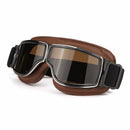 Motorcycle Flying Scooter ATV Goggles Helmet Glasses Windproof Coffee Frame