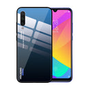 Bakeey Gradient Color Tempered Glass + Soft TPU Back Cover Protective Case for Xiaomi Mi A3 / Xiaomi Mi CC9e