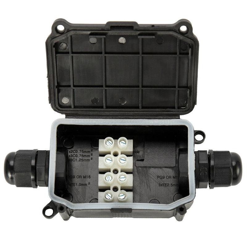 2Way / 3 Way Outdoor Waterproof IP66 Underground Cable Connectors Junction Box Case