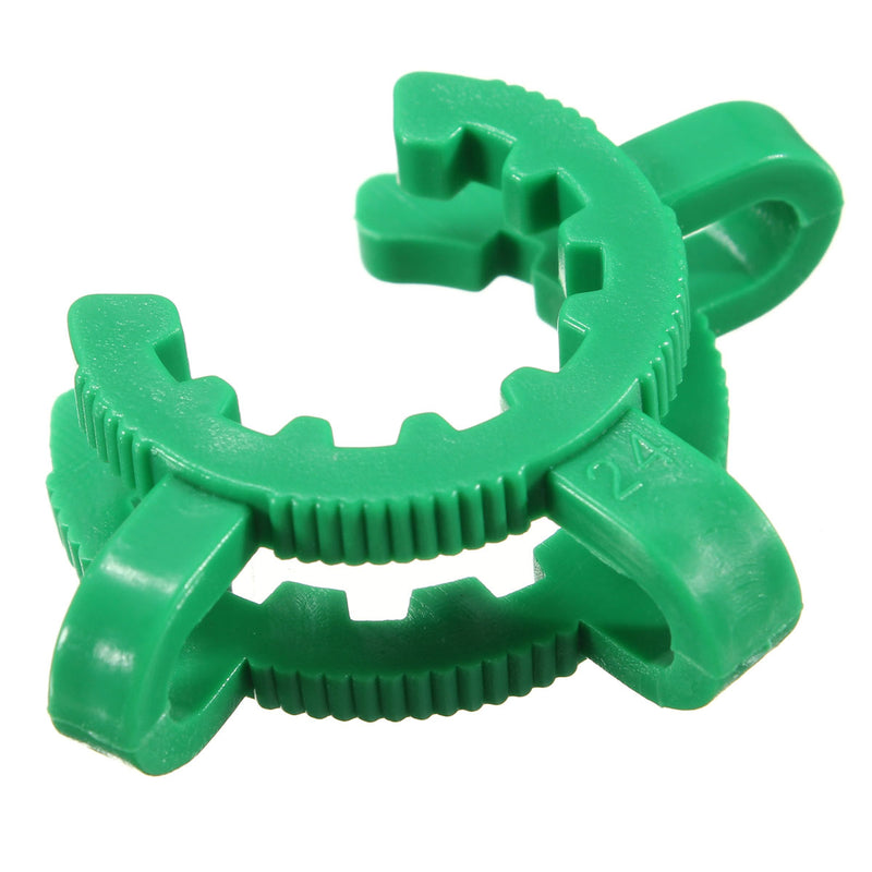 10Pcs Lab Plastic Clamp Clip Keck for Taper Glass Ground Joint 10/12/14/19/24/29/34/40/45#