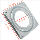 Full Ball Bearing Swivel Plate Metal Lazy Susan Turntable 4" inch