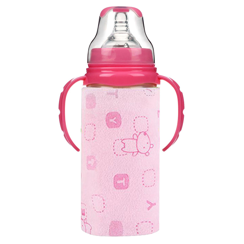 USB Baby Feeding Milk Bottle Warmer Heating Insulation Cover Outdoor Portable