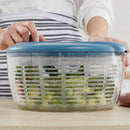 Kalar Multi-function Salad Drain Basket Fruit and Vegetable Drain Basket Filtering Strainer