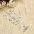Candle Metal Scrapbook Photo Album Paper Work Craft DIY Cutting Dies