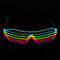 LED Glow EL Glasses Party Flashing Festival Neon Wire Bar Party Light Up Blink Goggles