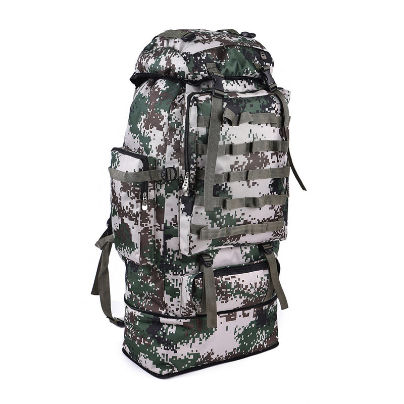 92L Waterproof Tactical Bag Camouflage Backpack Outdoor Traveling Camping Hiking Trekking Rucksack