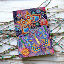 DIY Diamond Painting Embroidery Notebook A5 Notepad Unicorn Butterfly Flower Snow Man Design Special Shaped Hand Paint Leather Cover Cross Stitch Christmas Gifts For Friends