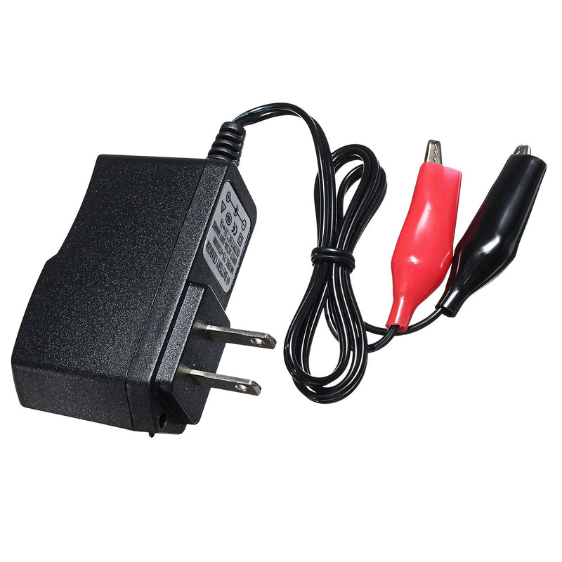 6V 1A 7Ah Sealed Lead Acid Rechargeable Car Battery Charger Adapter Output 7.5V