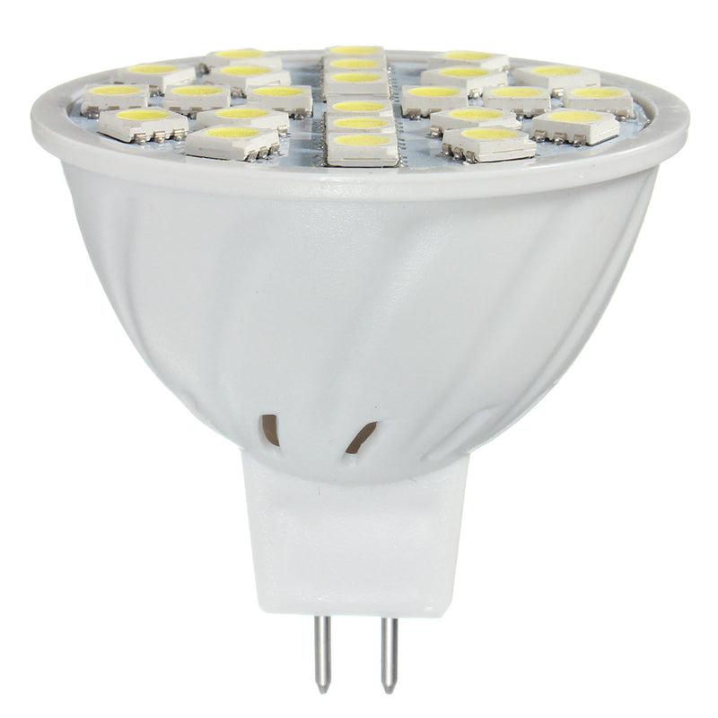 E27 E14 GU10 MR16 3.5W 24 SMD 5050 LED Pure White Warm White Spotlightt Bulb AC110V AC220V