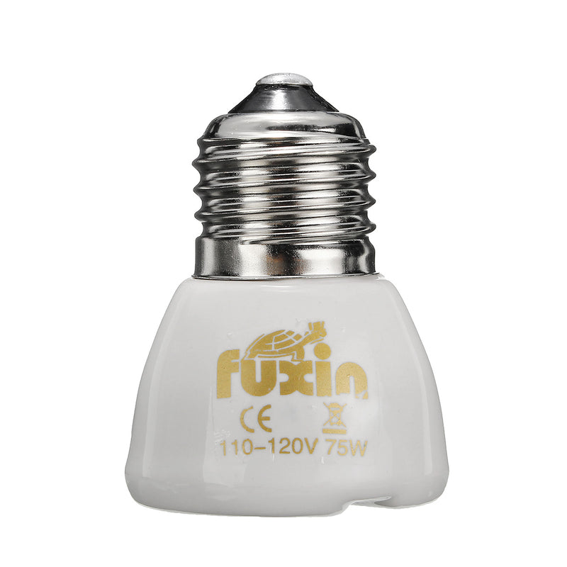 AC110V 45mm 25/40/50/60/75/100W E27 Infrared Ceramic Emitter Heat Light Bulb for Reptile Pet Brooder