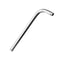 20/40/50cm Square Chrome Wall Mount Shower Extension Arm for Bathroom Rain Shower Head