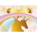 210x150cm Unicorn Wall Photography Backdrop Studio Kids Photo Props Backgrounds Decorations