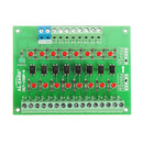 8 Channel 12V To 3.3V Optocoupler Isolation Module PLC Signal Level Voltage Conversion Board