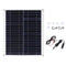 20W 18V Mono Solar Panel Dual 12V/5V DC USB Monocrystaline Flexible Solar Charger IP65 Battery Charger For Car RV Boat