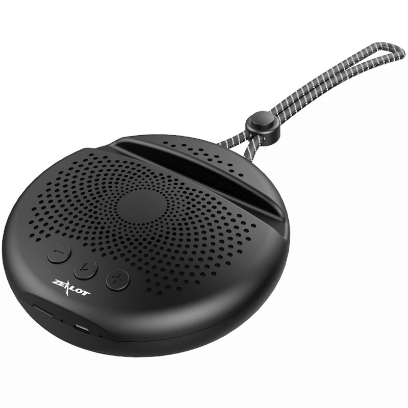 ZEALOT S24 Mini Wireless bluetooth 5.0 Speaker HiFi Heavy Bass TF Card Handsfree Subwoofer with Phone Holder