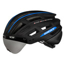 Bicycle Helmet Magnetic Goggles MTB Road Mountain Cycling Helmet