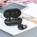 BlitzWolf BW-FYE5 TWS bluetooth V5.0 Earphone Mini Invisible True Wireless Bilateral Call Stereo Headphone with Charging Box