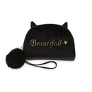 Cosmetic Bag Large Capacity Velvet Travel Portable Wash Bag Simple Storage Bag