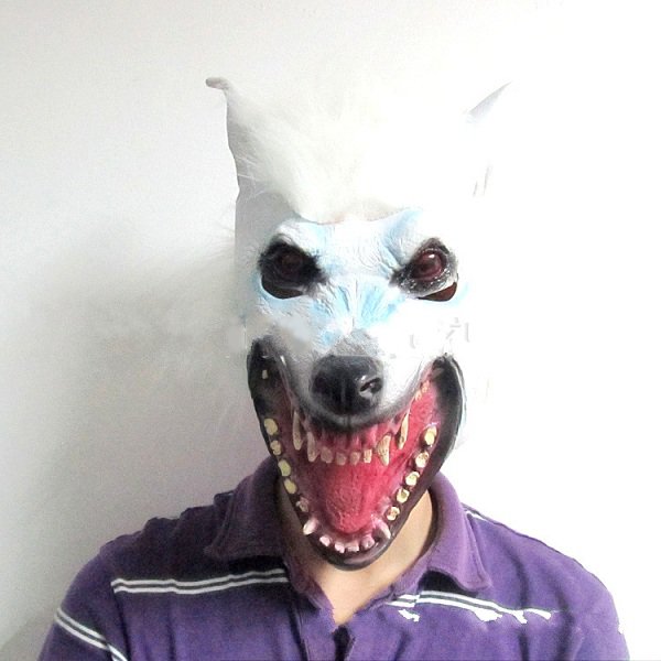 Creepy Wolf Mask For Halloween Horror Devil Dances