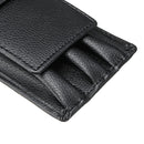 Fountain Pen Roller PU Leather Pouch Pen Case Holder Storage Bag For 3 Pens School Office Supplies