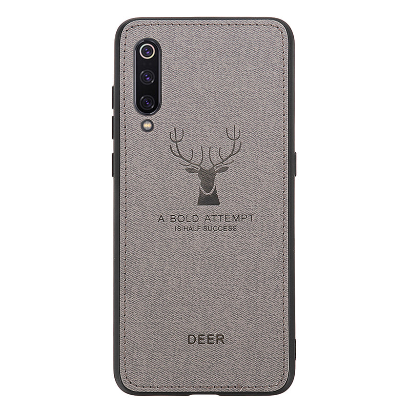 BAKEEY Deer Shockproof Cloth&TPU Protective Case For Xiaomi Mi9 / Xiaomi Mi 9 Transparent Edition