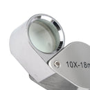 Jewellers Loupe Magnifier 20x 10x Magnifying Glass Eye Triplet Twin Lens Lense