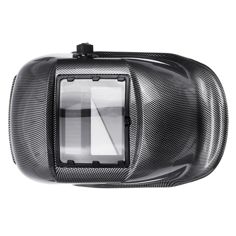 Solar Auto Darkening Welding Helmet Arc Tig Mig Welding Mask Grinding Carbon Fiber