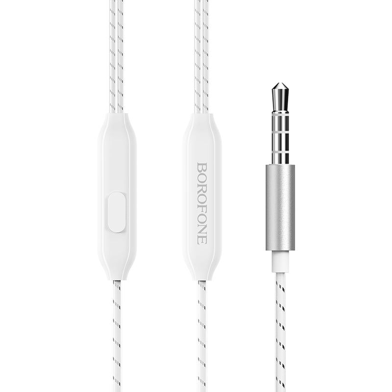BOROFONE BM42 Universal Wired In-ear Earphone Earbuds with Mic for Xiaomi iPhone