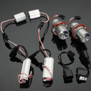 10W LED Angel Eyes Halo Ring Lights Bulb CANBUS Error Free Pair for BMW E65 E66 E67 E39 E63 E64
