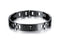 Spanish Bible Lord's Prayer Bracelet Corrosion Cross Stainless Steel Men's Bracelet