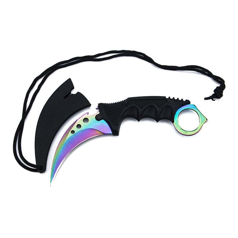 KCASA B-37 Claw Cutter With Sheath Pocket Folding Key Outdoor Hunting Survival Tools Stainless Steel Home Cutter