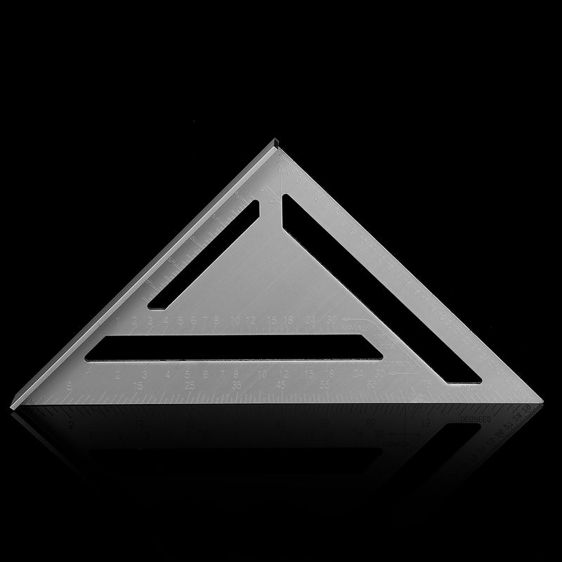 Aluminum Alloy 430x300x300mm Speed Square Layout Tool Metric Rafter Triangle Ruler Woodworking Carpenters Marking Tool