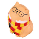Squishy Glasses Orange Cat 11.5CM Slow Rising Rebound Toys With Packaging Gift Decor