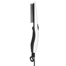 Unisex Electric Beard Straightener Brush Portable Quick Hair Straightening Curling Comb Constant Temperature Negative Ion Hair Styling Tool